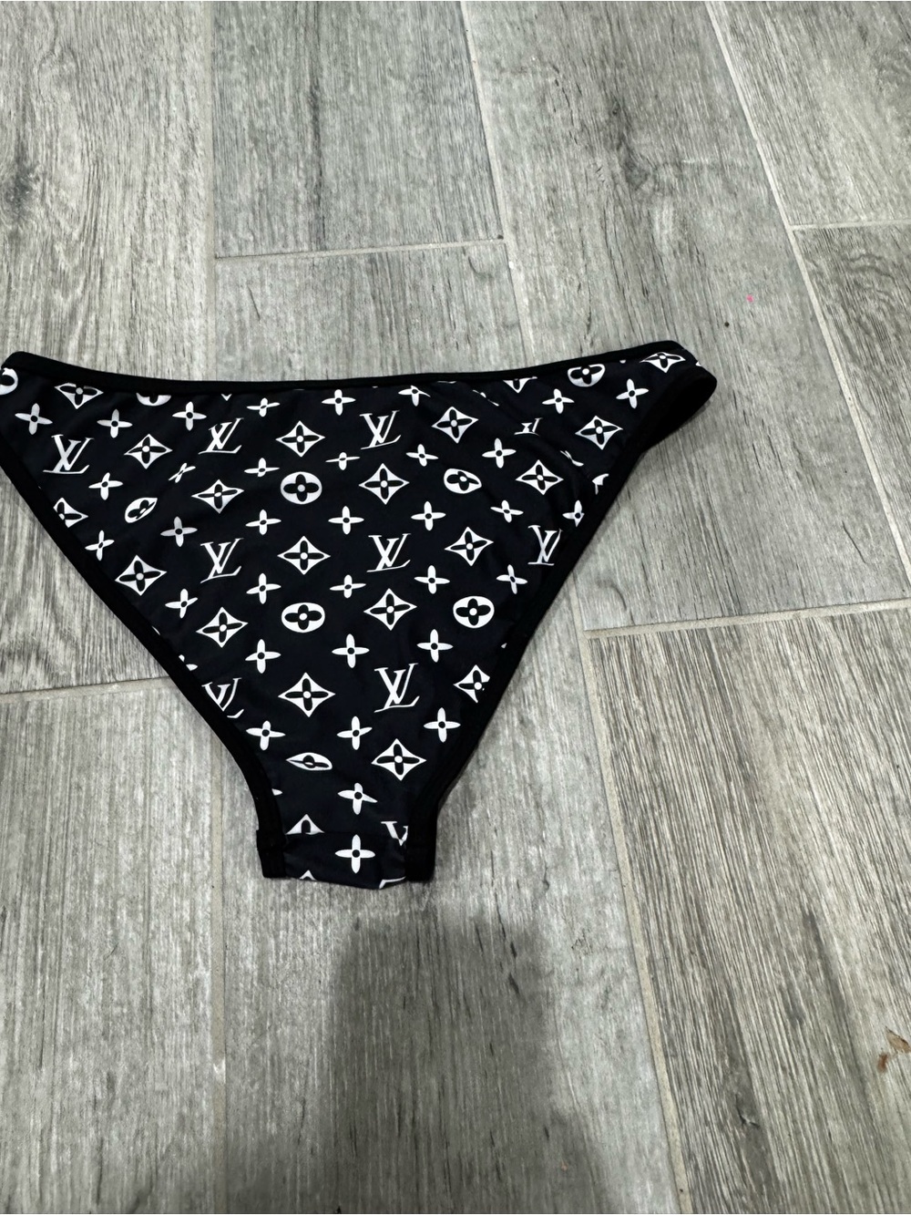 LOUIS VUITTON Women’s Graphic Monogram Low Rise Classy Swim Bikini Bottoms 46/XL - Picture 6 of 7